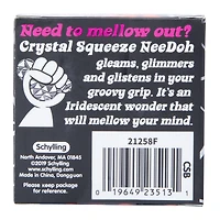 schylling crystal nee doh™ squeeze ball 2.5in