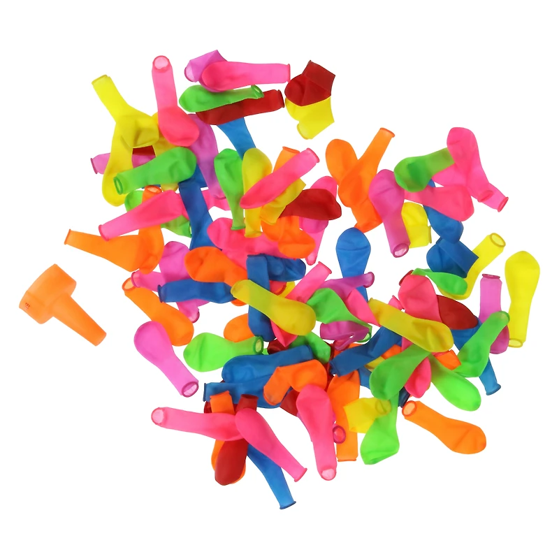 100-count water bomb balloons set