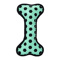 tough chew dog toy w/squeaker - bone