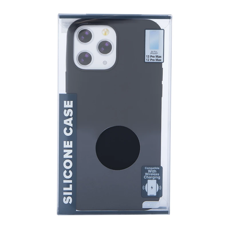 iPhone 13 Pro Max®/12 Max® silicone phone case - white