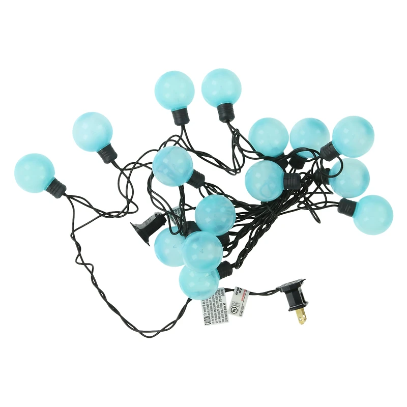 15-globe string lights for indoor & outdoor 7.4ft