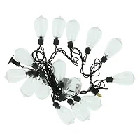15-Edison Bulb String Lights For indoor & Outdoor 7.4ft - Clear