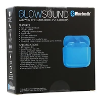 glow the dark wireless bluetooth® earbuds with mic