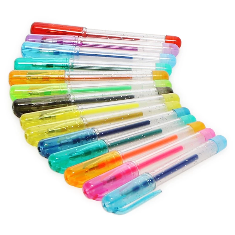 mini gel pens set 14-count