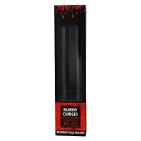 halloween bloody candles 2-pack, 10in