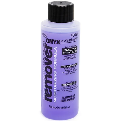 onyx professional® nail polish remover - moisturizing formula 4oz