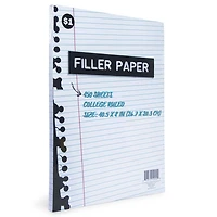 college ruled filler paper - 150 sheets