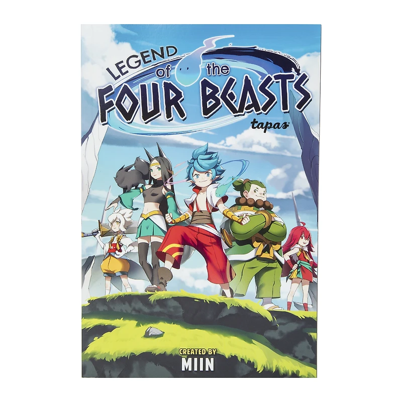 legend of the four beasts manga book by miin