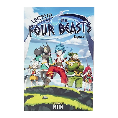legend of the four beasts manga book by miin