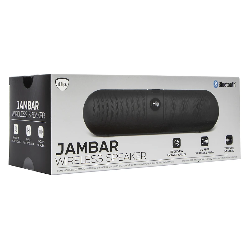 iHip® jambar wireless bluetooth® speaker
