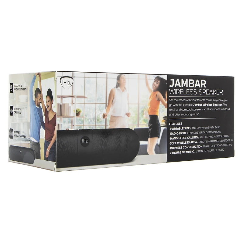 iHip® jambar wireless bluetooth® speaker
