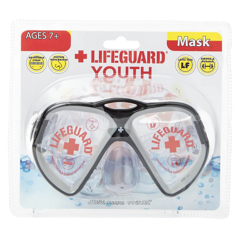lifeguard youth swimming mask