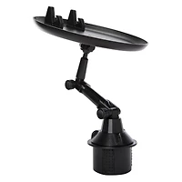adjustable car tray + phone holder for car cup holder