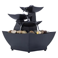 3-tiered LED fountain 5.8in