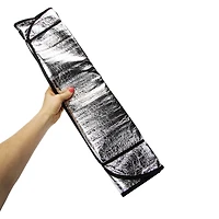 metallic car windshield sun shade 51in x 23.6in