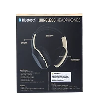 2-in-1 wireless & wired bluetooth® headphones with mic