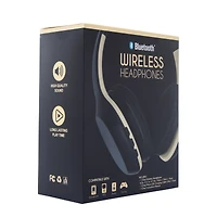 2-in-1 wireless & wired bluetooth® headphones with mic