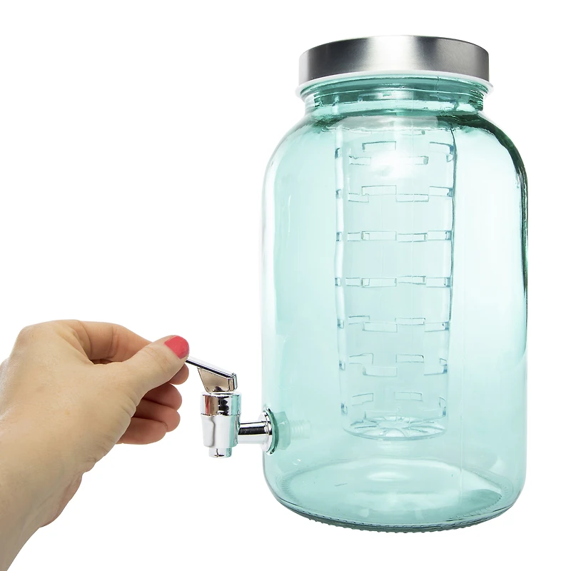 drink dispenser jar with diffuser 3.3L