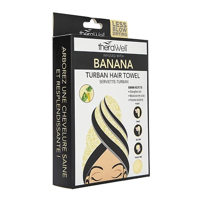 therawell® twirly hair towel