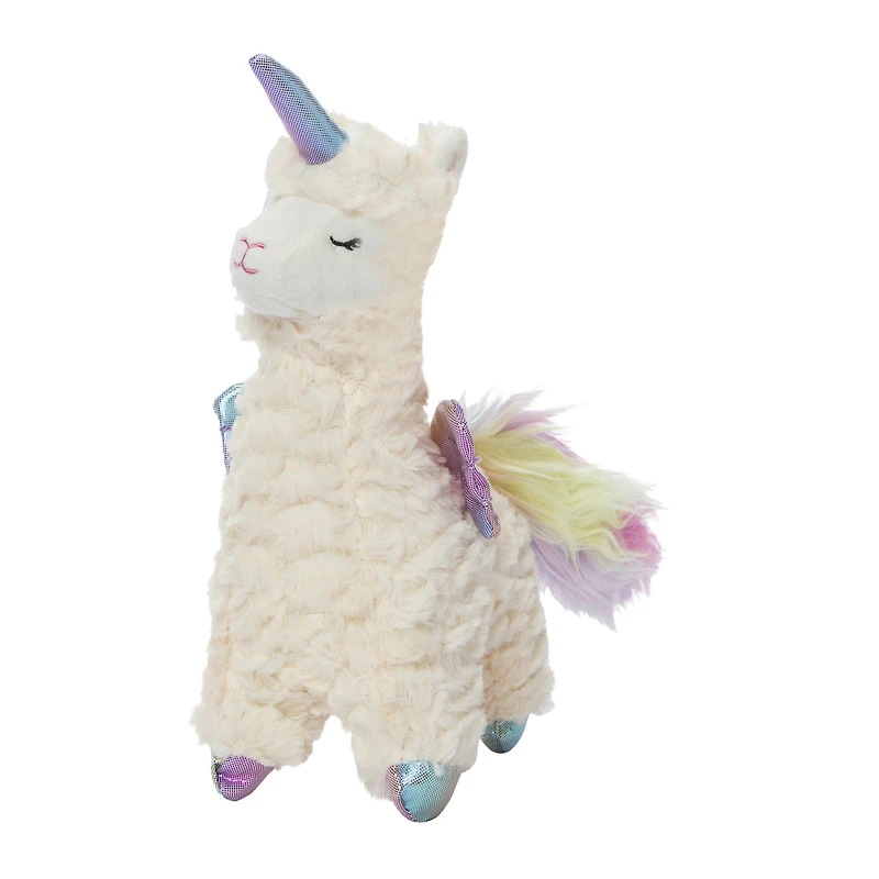 llamacorn stuffed animal 9in - mint