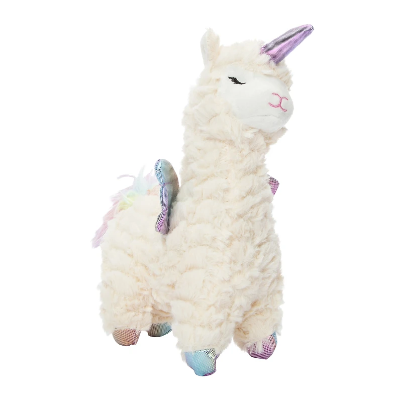 llamacorn stuffed animal 9in - mint