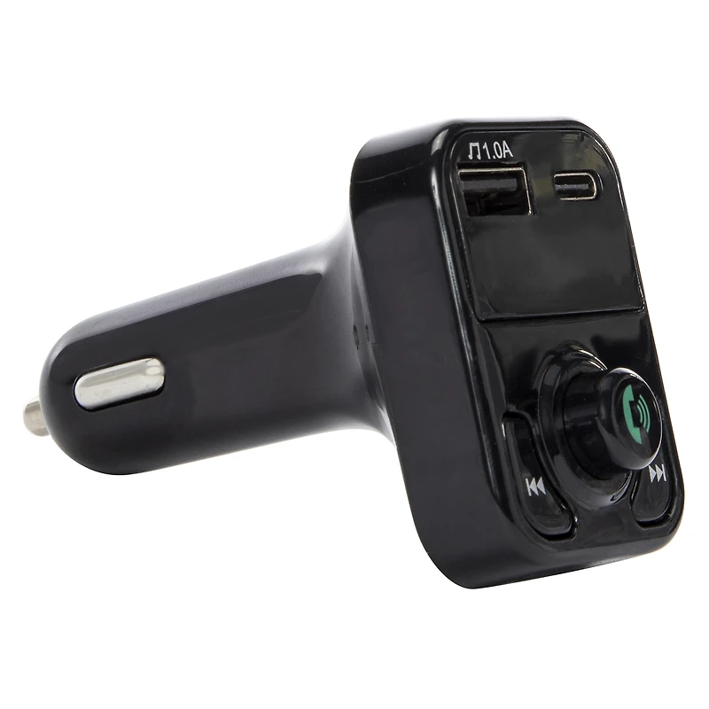 bluetooth® FM transmitter & charger for cars