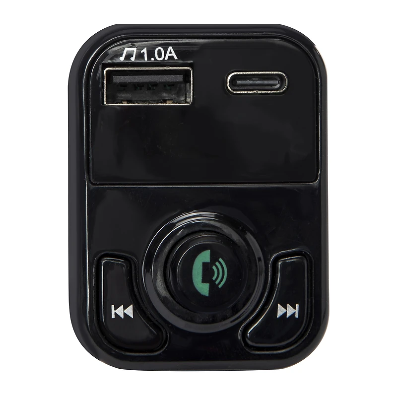 bluetooth® FM transmitter & charger for cars