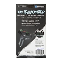 bluetooth® FM transmitter & charger for cars