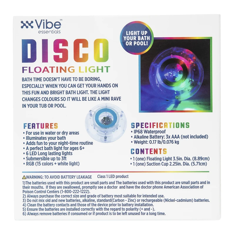 waterproof disco floating light