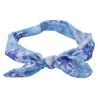 tie dye fabric headwrap