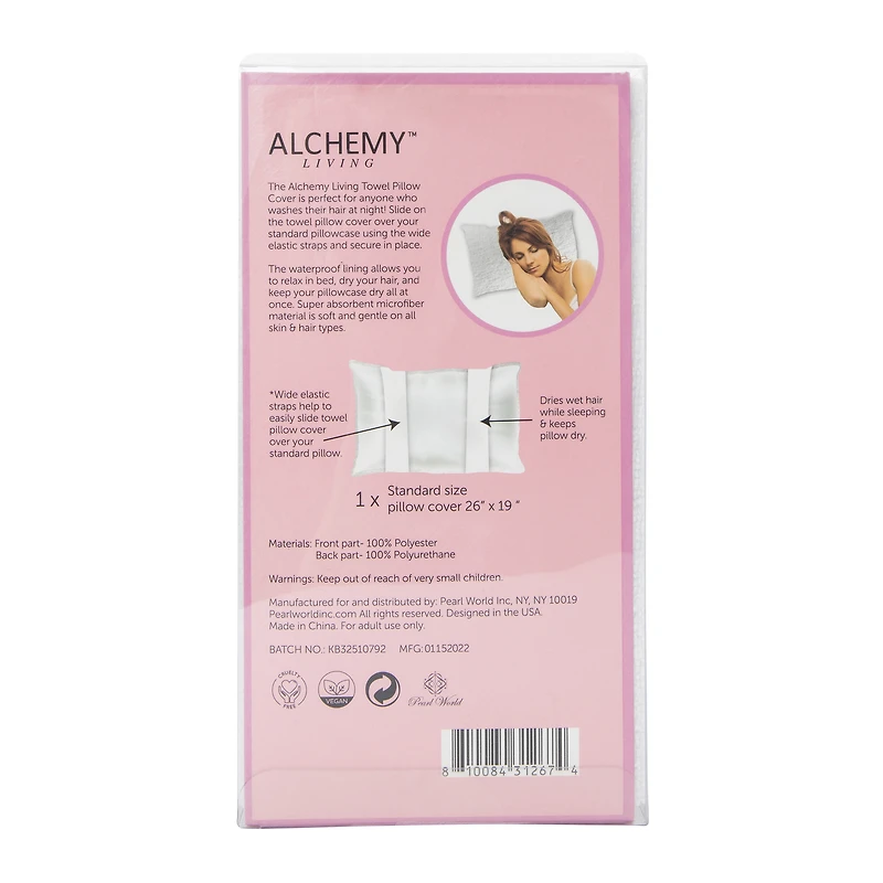 alchemy living™ towel pillow cover