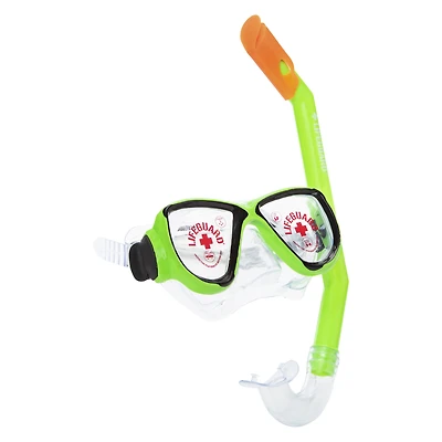official lifeguard® youth snorkeling mask set