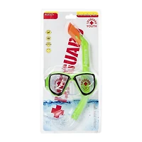 official lifeguard® youth snorkeling mask set