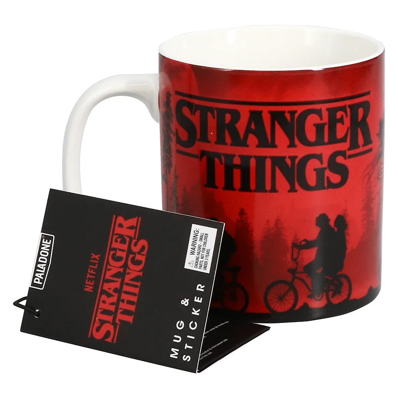 stranger things™ xl mug & sticker