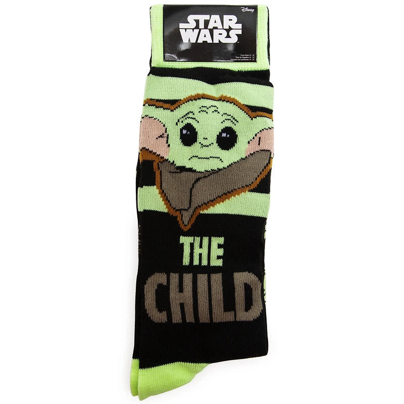 young men's star wars® the mandalorian crew socks 2-pack