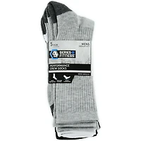 series-8 fitness™ young men's performance crew socks 5-pack