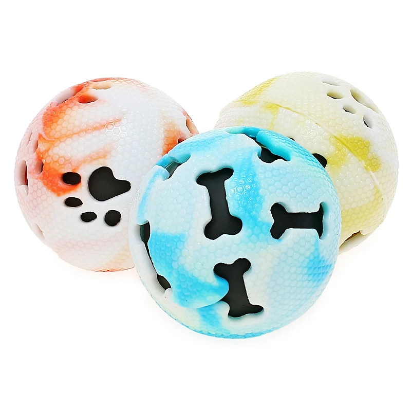 squeaky ball dog toys 3-pack