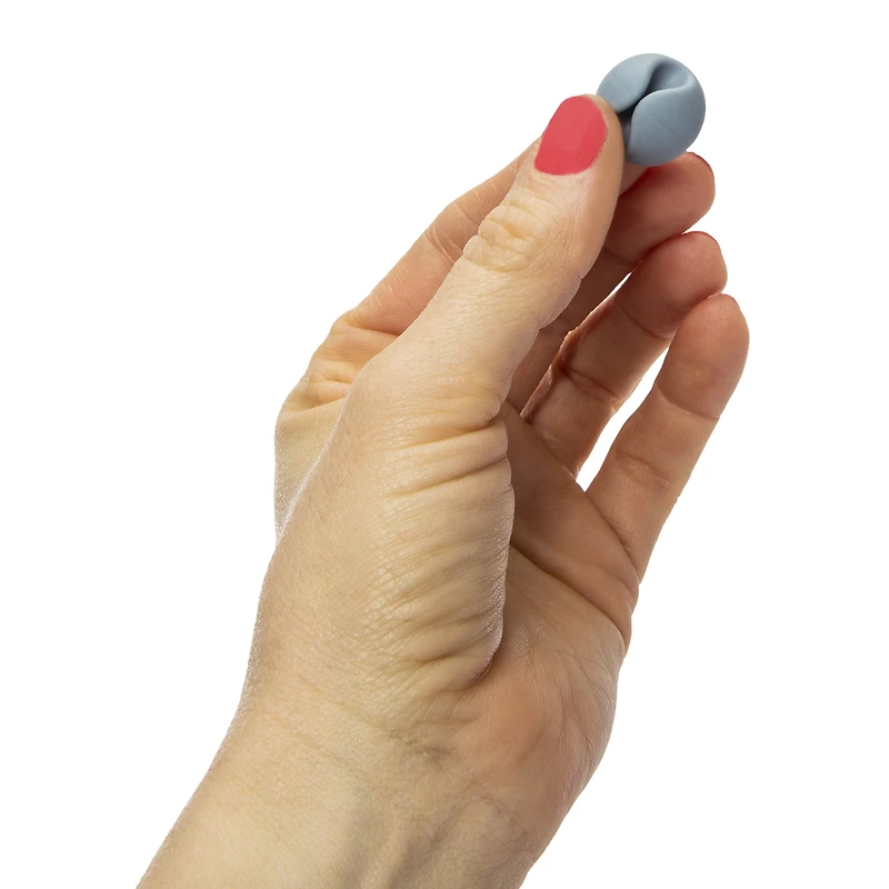 flower stick-on cable organizers 4-count