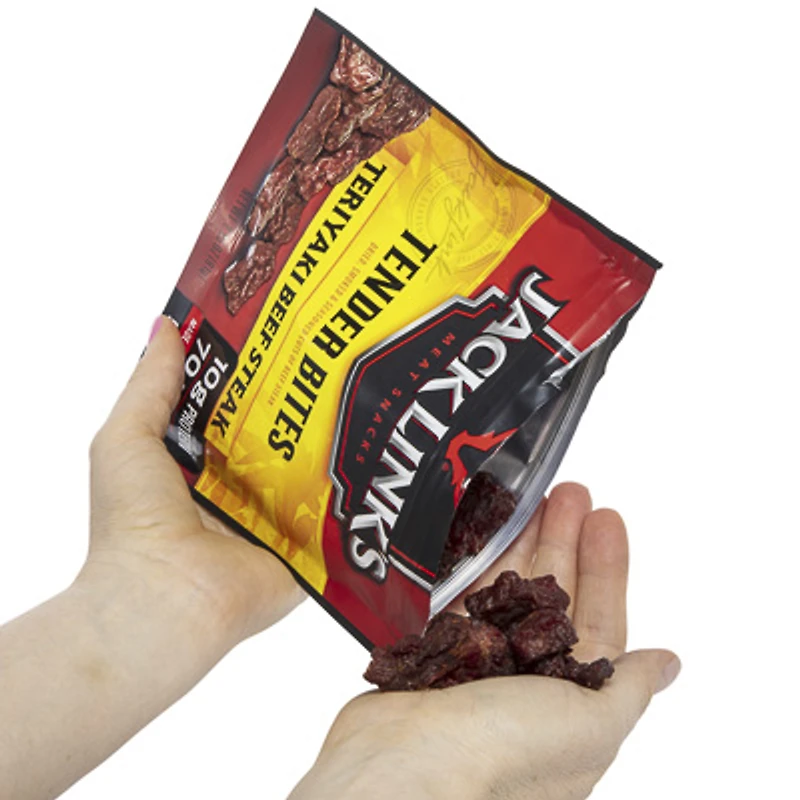jack link's® tender bites teriyaki beef steak 2.85oz