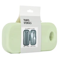 Travel Food Utensils Set With Case