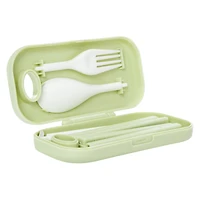 Travel Food Utensils Set With Case