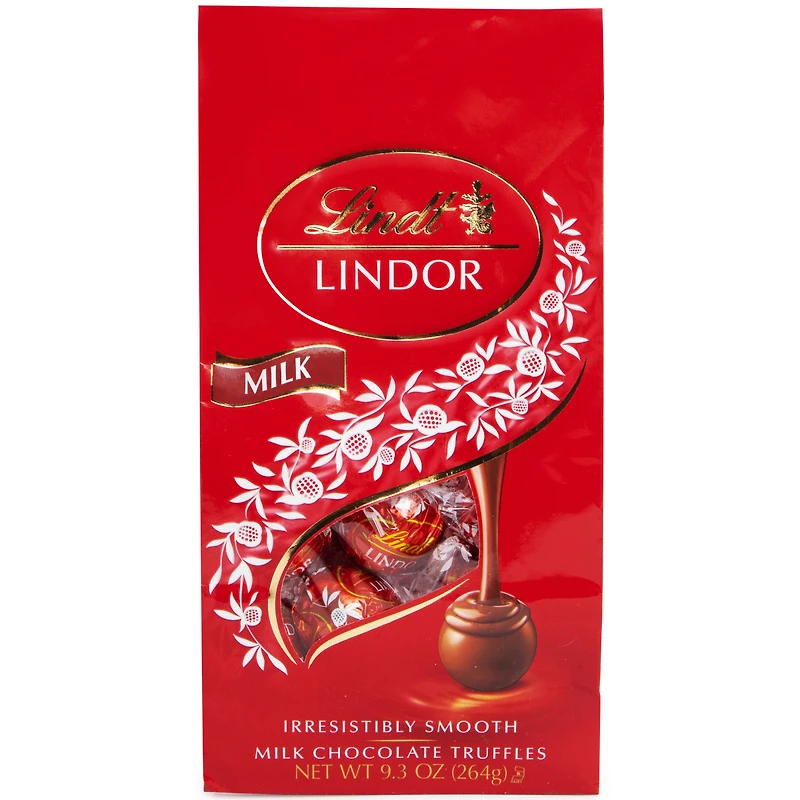 lindt® lindor milk chocolate truffles 9.3oz
