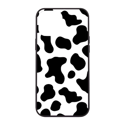 iPhone 12®/iPhone 12 Pro® tempered glass phone case - cow print