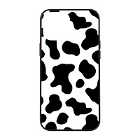 iPhone 12®/iPhone 12 Pro® tempered glass phone case - cow print