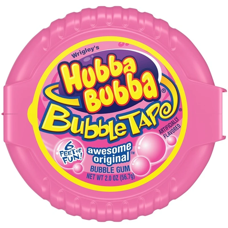 hubba bubba® bubble tape® bubble gum 2oz