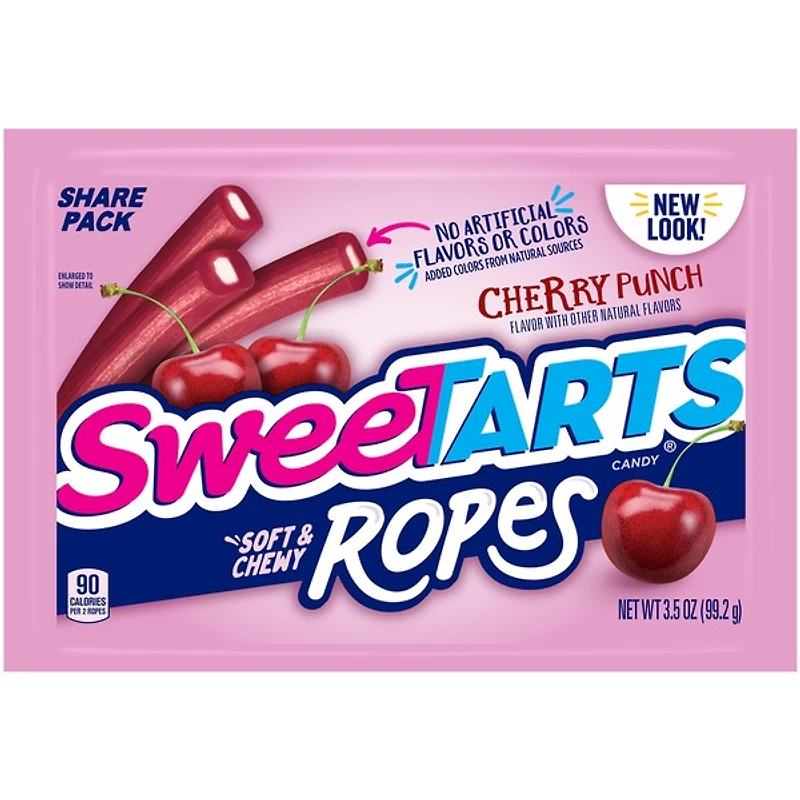 sweetarts® cherry punch soft & chewy ropes share pack 3.5oz