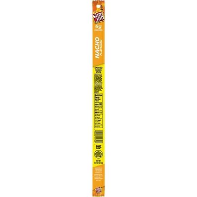 slim jim® giant slim® nacho flavored smoked snack stick 0.97oz
