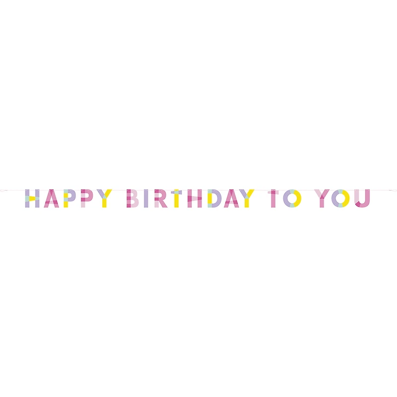 11ft frosted sprinkles birthday banner