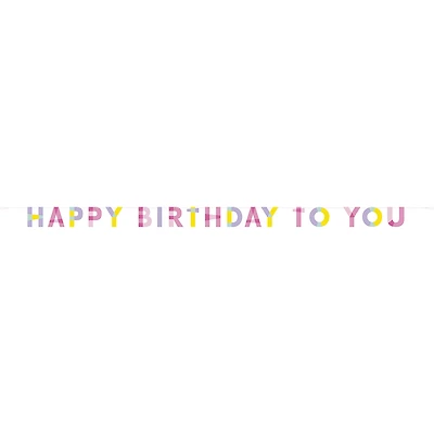 11ft frosted sprinkles birthday banner