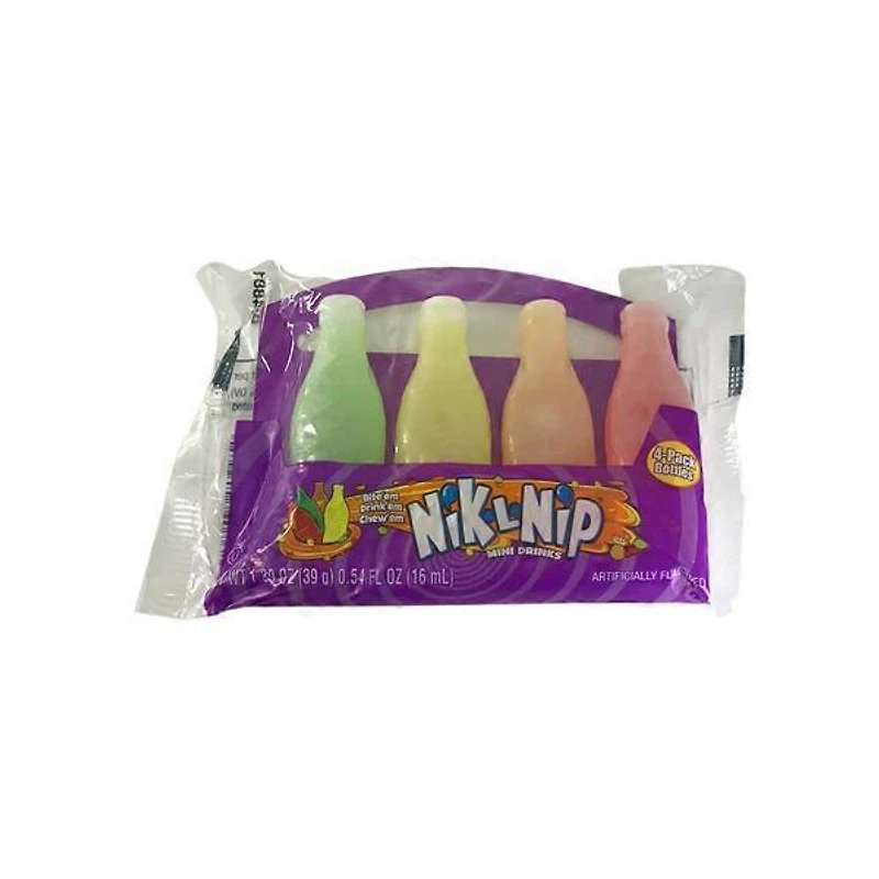 nik-l-nips® mini candy drinks 4-pack 0.54oz